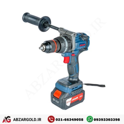 دریل شارژی 21 ولت فوق صنعتی براشلس آروا مدل 5972T
