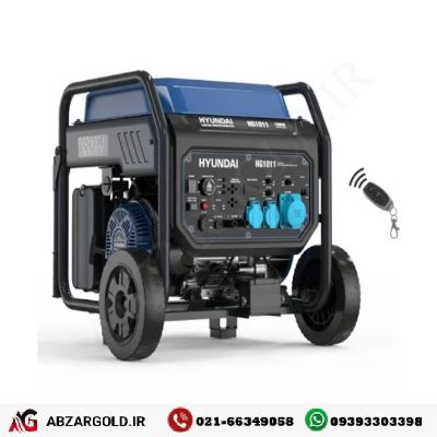 موتور برق اینورتری بنزینی 11 کیلو وات هیوندای مدل HG-1011 (ریموت‌دار)