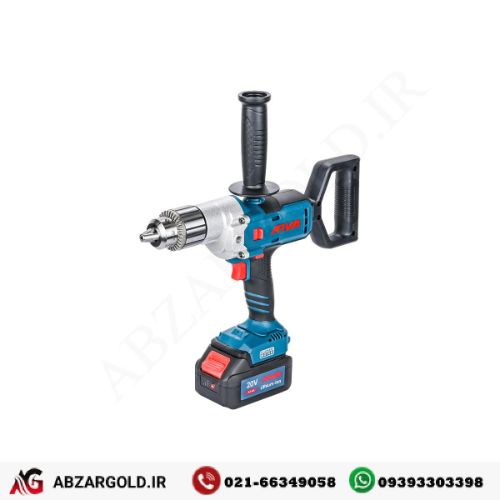 دریل همزن شارژی چکشی براشلس 20 ولت آروا مدل 5807