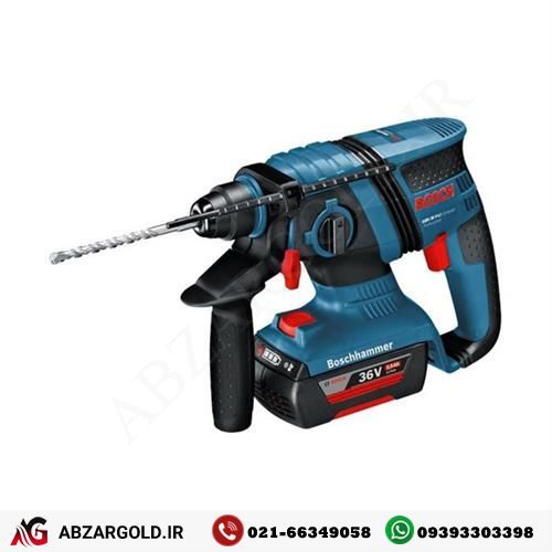 دریل بتن کن شارژی بوش چهار شیار مدل GBH 36 V-LI