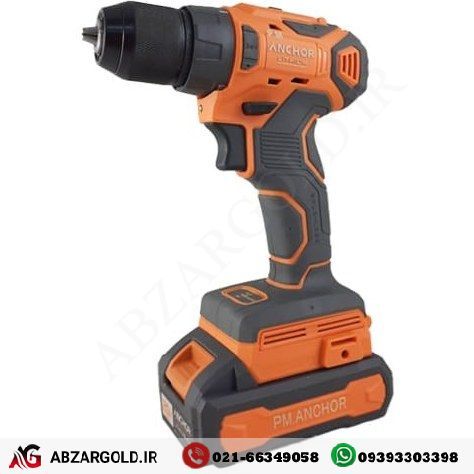 دریل پیچ گوشتی شارژی تک باطری آنکور مدل DCE1