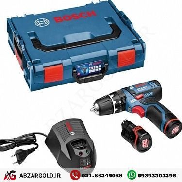 دریل پیچ گوشتی شارژی چکشی بوش مدل GSB12V-15