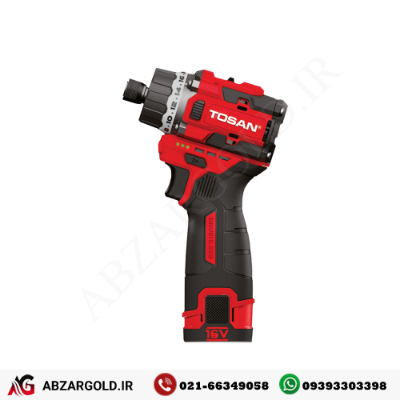 دریل پیچ گوشتی شارژی براشلس توسن 16 ولت مدل 9516BS