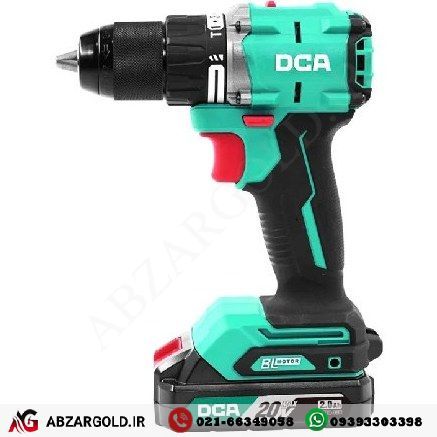 دریل شارژی چکشی 20 ولت دی سی ای مدل ADJZ2060iAM