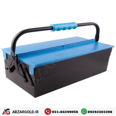 جعبه ابزار فلزی ۲ طبقه با طول ۴۰ سانتی متر اکتیو مدل AC-6402MT