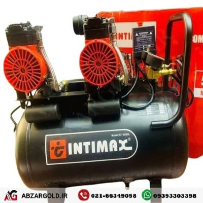 کمپرسور 50 لیتری دو موتور سایلنت اینتیمکس مدل 50L