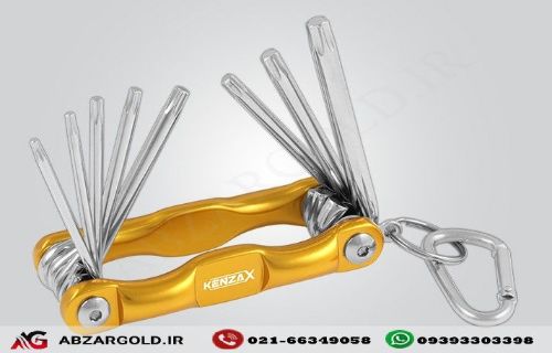 آچار آلن چاقویی ستاره‌ای کنزاکس مدل KTK-108