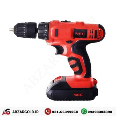 دریل پیچ گوشتی شارژی ان ای سی مدل NEC 1613