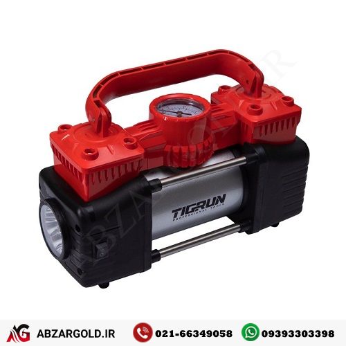 کمپرسور فندکی و برق شهری دو سیلندر تیگران مدل TG-102S