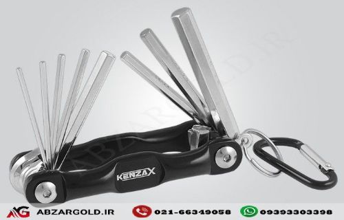 آچار آلن چاقویی شش گوش کنزاکس مدل KHK-108