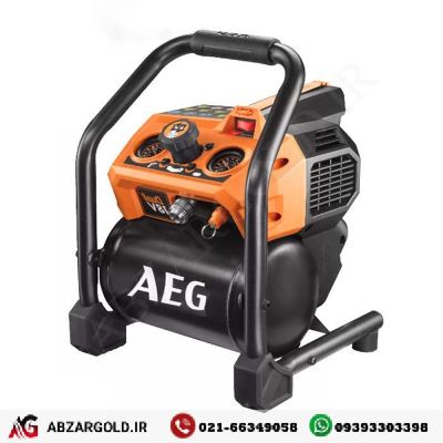 کمپرسور شارژی 3.8 لیتری 18 ولت آاگ مدل BK18-38BL-0