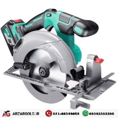 اره گردبر/دیسکی شارژی 20ولت 165 میلیمتر ( BRUSHLESS ) دی سی ای مدل ADMY165BM