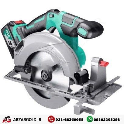 اره گردبر/دیسکی شارژی 20ولت 165 میلیمتر ( BRUSHLESS ) دی سی ای مدل ADMY165BM