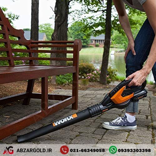 دستگاه چمن زن و بلوور شارژی ورکس 20 ولت Worx WG160/ WG545