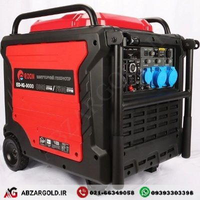 موتور برق 9 کیلو وات بنزینی سایلنت ادون مدلED-IG9000