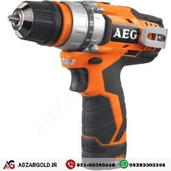 دریل پیچ گوشتی چکشی شارژی 12 ولت لیتیوم 2 سرعته آاگ مدل BSB12C2LI-202B