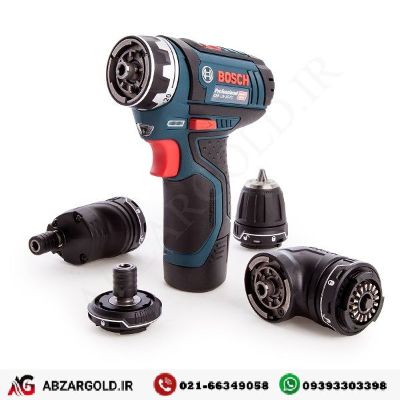 دریل شارژی 12 ولت بوش مدل GSR12V-15FC SET