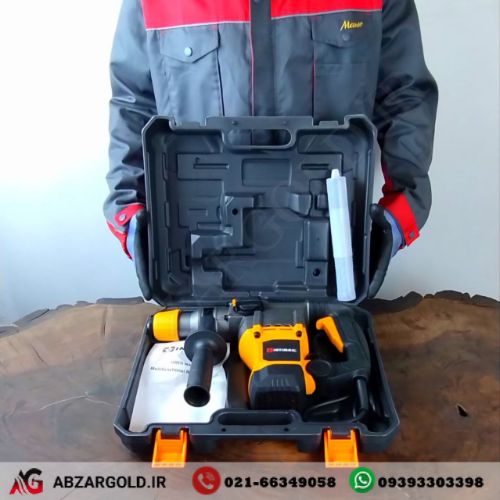 دریل بتن کن چهار شیار ٩ کیلویی صنعتی اینتیمکس  مدل 0348