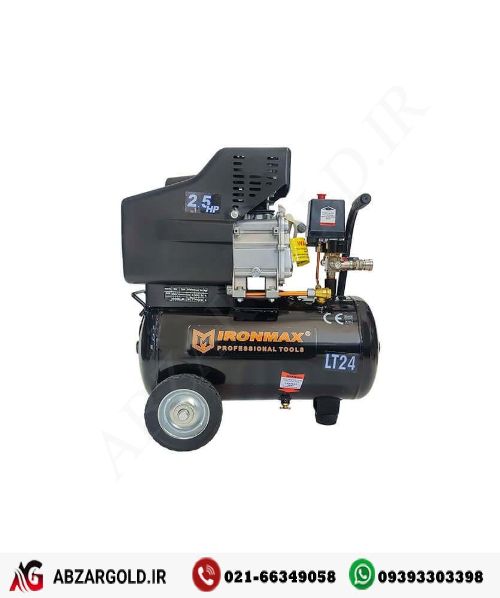 کمپرسور باد ۲۴ لیتری آیرون مکس مدل IM-2425