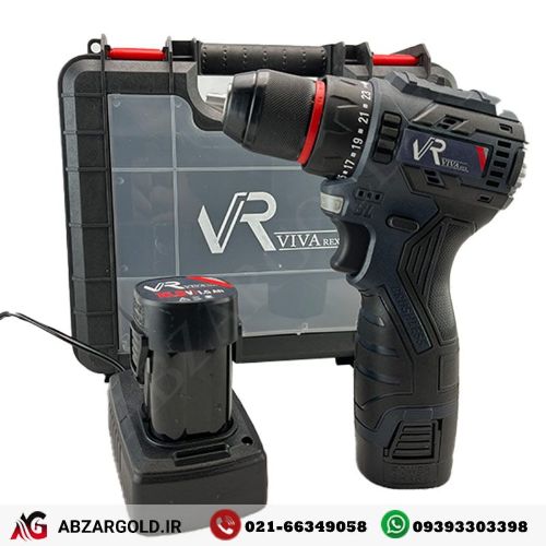 دریل پیچ گوشتی شارژی 16/8ولت ویوارکس مدل VR1682-BL