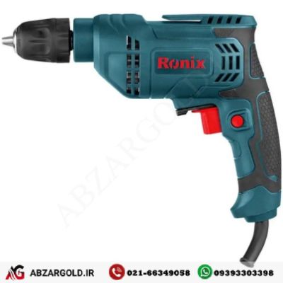دریل 6/5 میلی متری اتومات 400 وات رونیکس (RONIX) 2107A