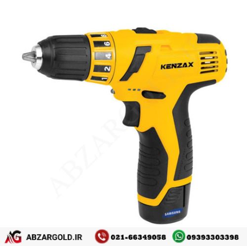 دریل پیچ‌گوشتی شارژی Kenzax مدل KCDI-114