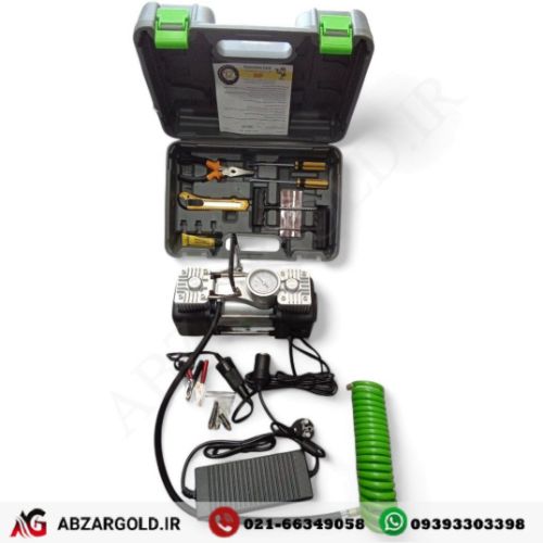 مینی کمپرسور باد فندکی 2 سیلندر با برق شهریPAP مدل AC1502