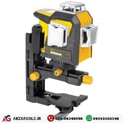تراز لیزری 12 خط شارژی سه بعدی سبز دیجیتال کنزاکس مدل 1133P (به همراه سه پایه)