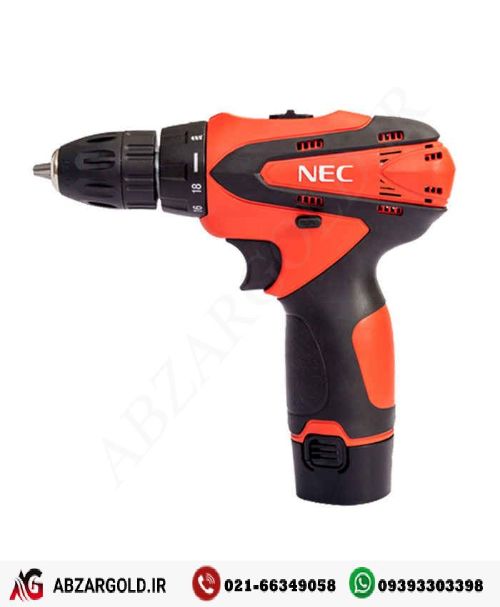 دریل پیچ گوشتی شارژی ان ای سی NEC 1512