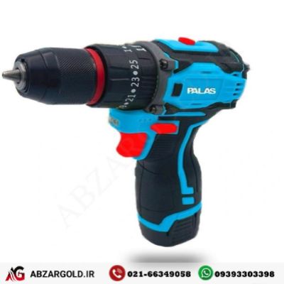 دریل شارژی 16ولت براشلس چکشی  پالاس مدل P2116