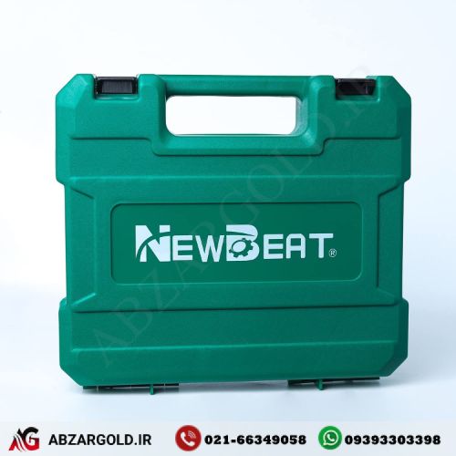 کیت 20پارچه دریل پیچ گوشتی شارژی 12ولت مارک نیوبیت مدل NBT-CD-12AT