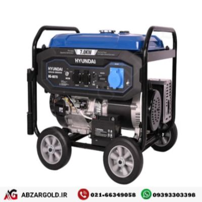 موتور برق بنزینی 7 کیلو وات هیوندای مدل HG-8070