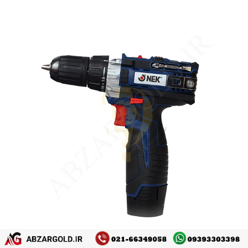 دریل شارژی 12ولت نک مدل NEK 123LI
