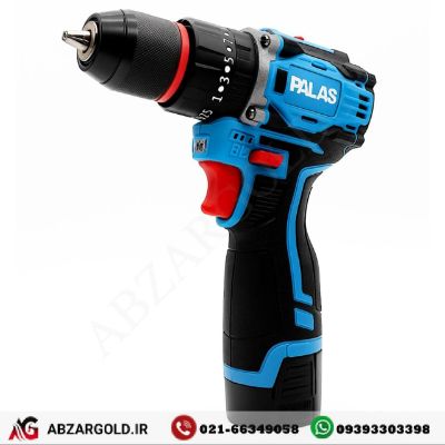 دریل شارژی 16ولت براشلس چکشی  پالاس مدل P2116