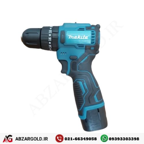 دریل شارژی 24 ولت براشلس طرح ماکیتا 1300دور makita