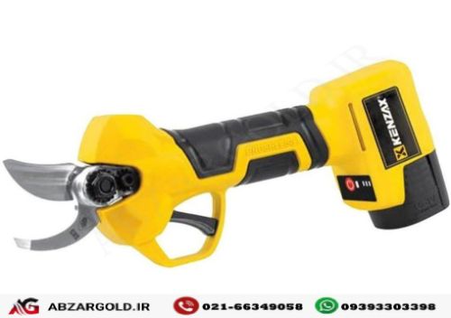 قیچی باغبانی شارژی 16/8 ولت براشلس 28 میلیمتر کنزاکس مدل 8728