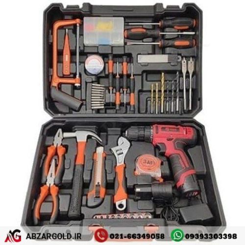 مجموعه 125 عددی ابزار ادون مدل ED-40L-TZ
