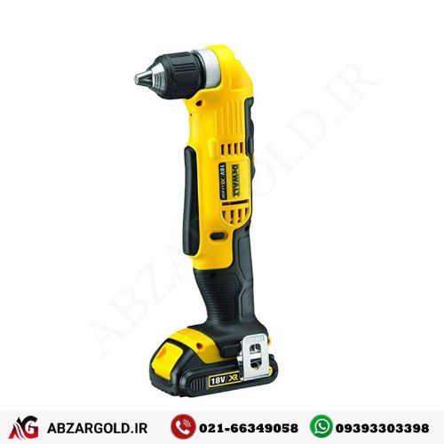 دریل پیچگوشتی شارژی سر کج 18 ولت لیتیوم دی والت DCD740C1