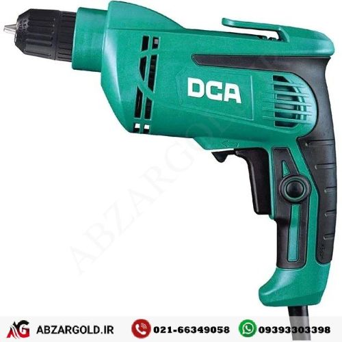 دریل سه نظام اتوماتیک 10 میلیمتر 710 وات دی سی ای مدل AJZ09-10K