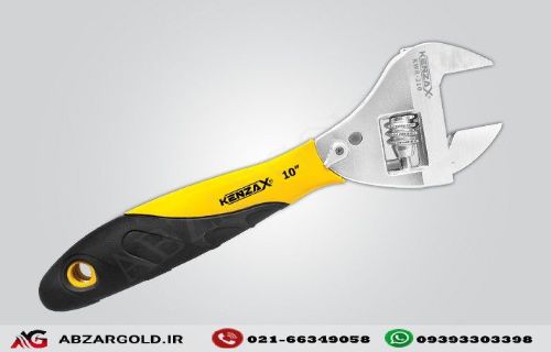 آچار فرانسه دو حالته (ساخت تایوان) کنزاکس مدل KWR-210