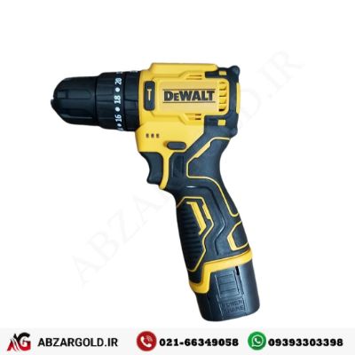 دریل شارژی 24 ولت براشلس طرح دیوالت 1300 دور Dewalt
