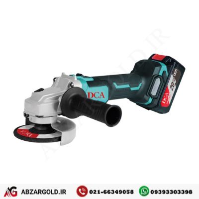 مینی فرز شارژی 125 میلیمتر 20 ولت (BRUSHLESS) DCA مدل ADSM03-125EM